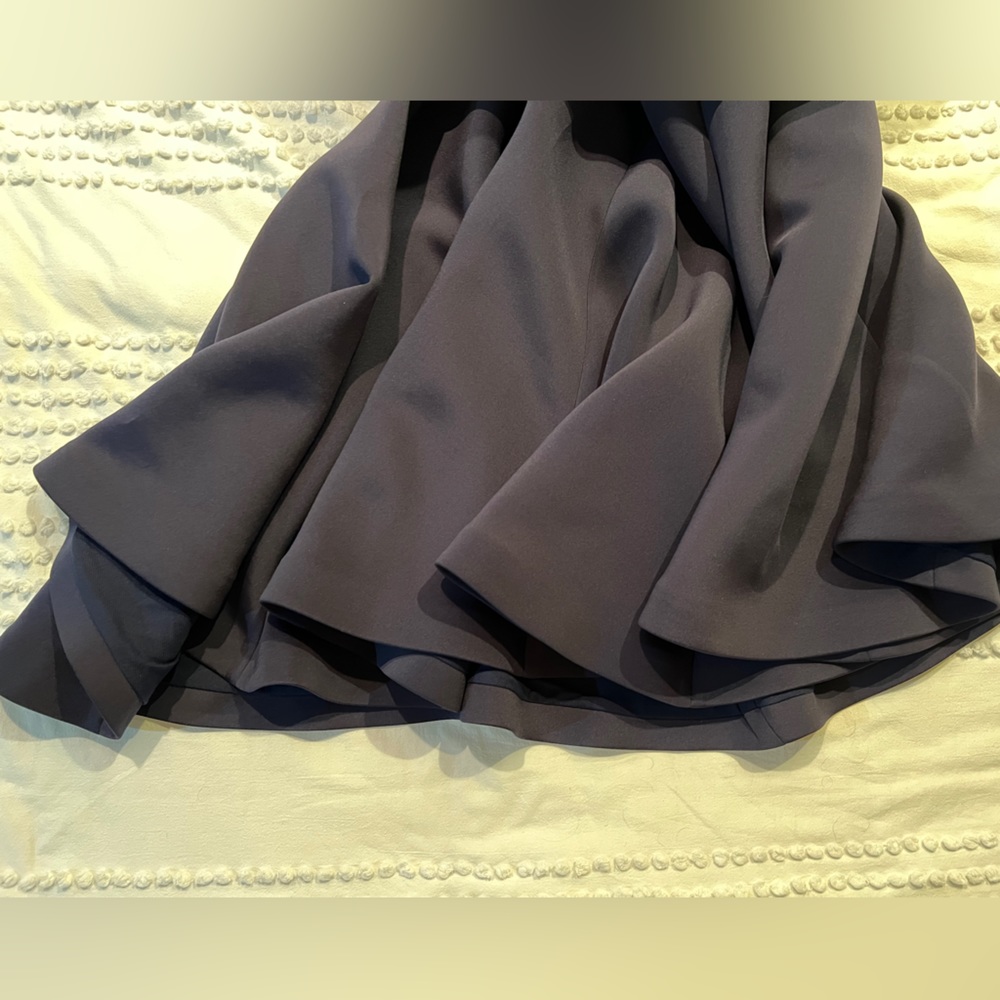 NWT Jovani 63994 One Shoulder Fitted Scuba Evening Dress in NAVY. - Picture 7 of 7